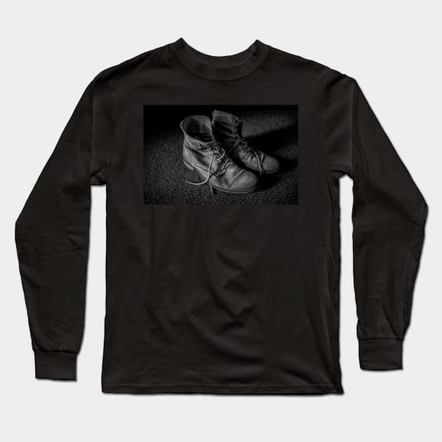 Old Boots Long Sleeve T-Shirt by axp7884